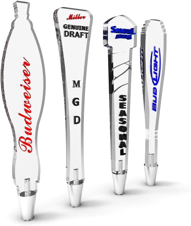 器具がクリアアクリルビールタップハンドルドラフトパブスタイルバー